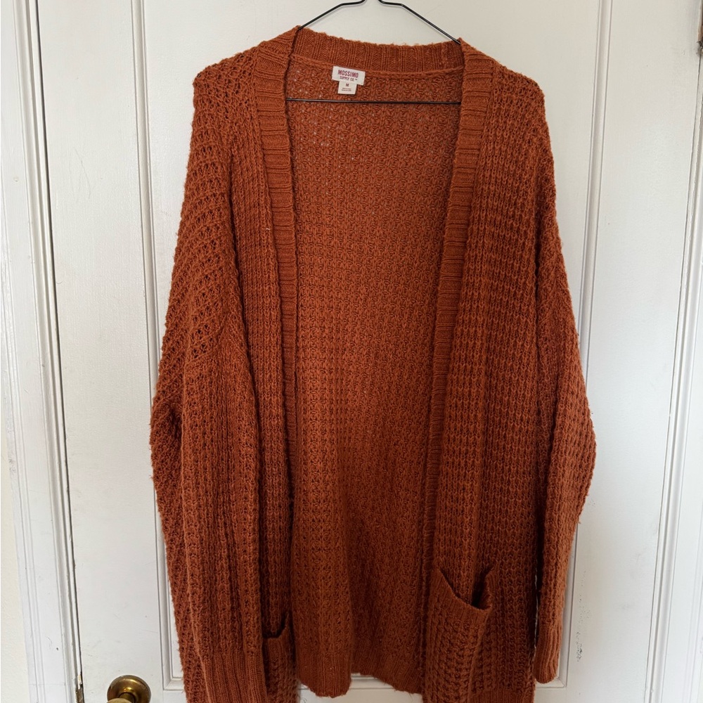 Mossimo Supply Co. Burnt Orange Knit Sweater